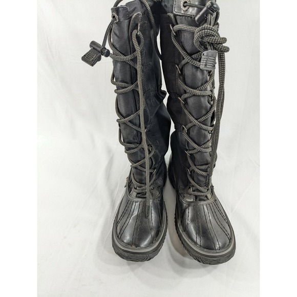 Pajar Canada Womens Winter Boots Insulated Black Lace Up Snow 5/ 5.5 EUR 36 - Picture 5 of 7